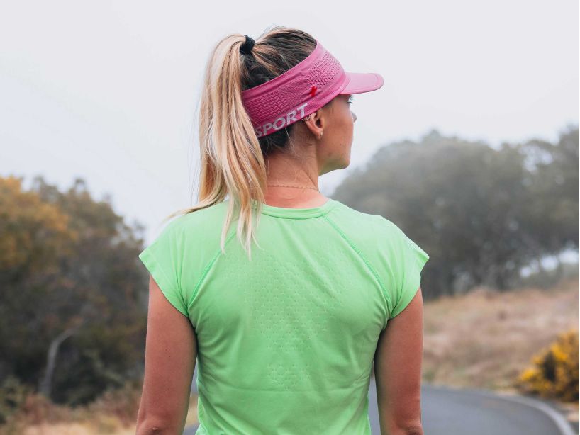 SPIDERWEB HEADBAND ON/OFF - HOT PINK